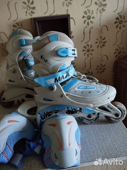 Ролики детские бу размер 36-37