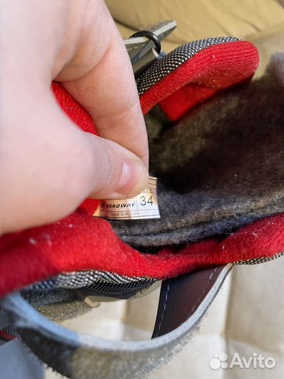 Лыжные ботинки 34