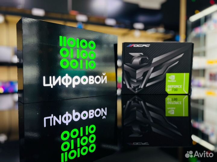 Новая видеокарта ocpc Nvidia GeForce GT 730 4Gb