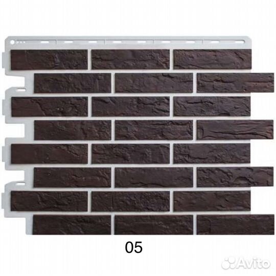 Фасадные панели альта профиль кирпич рижский