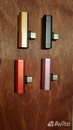 Переходник type c для наушников и зарядки телефона
