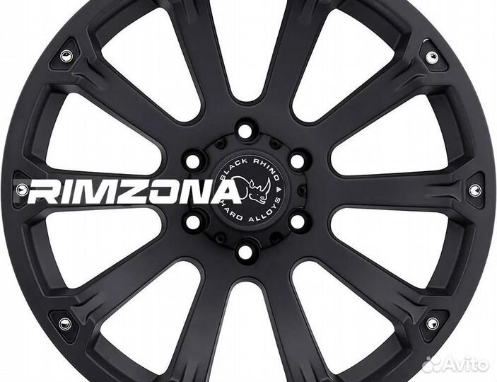 Литые диски black rhino R17 6x139.7 srt. Легкость