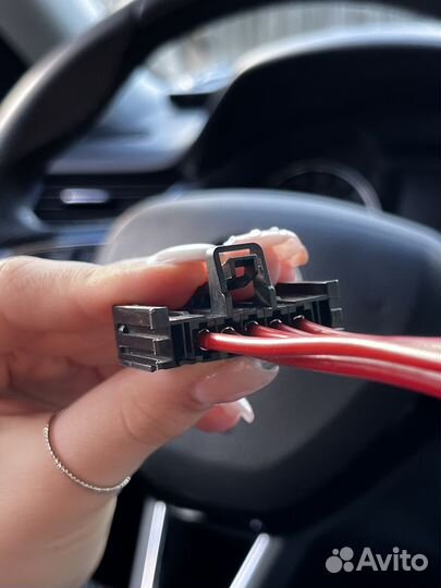 Разъем для резистора печки Peugeot Citroen Fiat