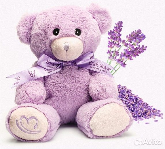 Лавандовый мишка