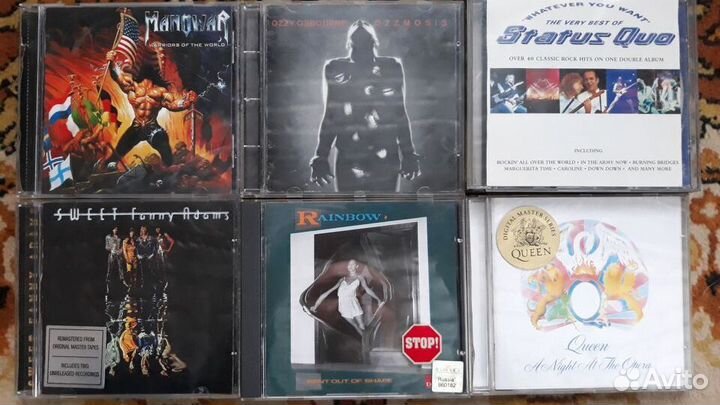 Фирменные CD диски (зарубежные)