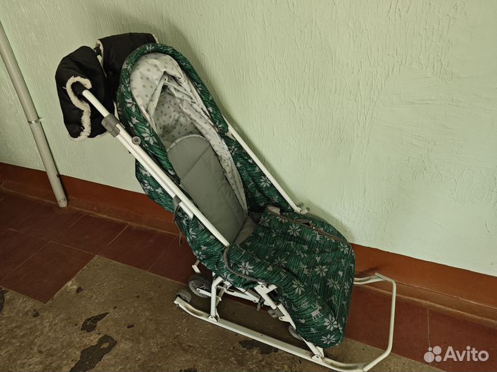 Коляска санки