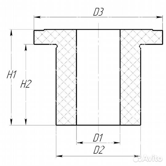 Втулка рычага подвески BRP G1/G2 OEM 706200181
