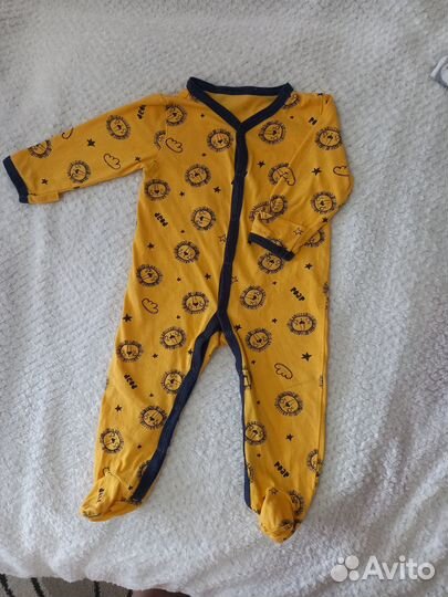 Комбинезоны слипы 62-68