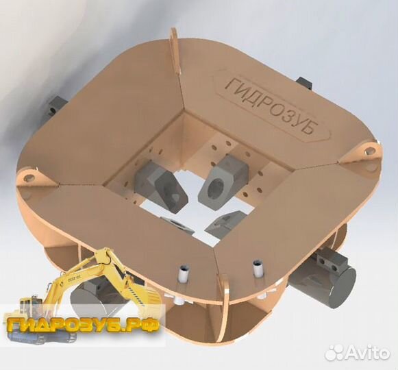 Оборудование для срезки свай-Гидрозуб