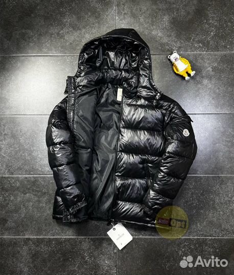 Куртка Moncler maya глянцевая с NFC