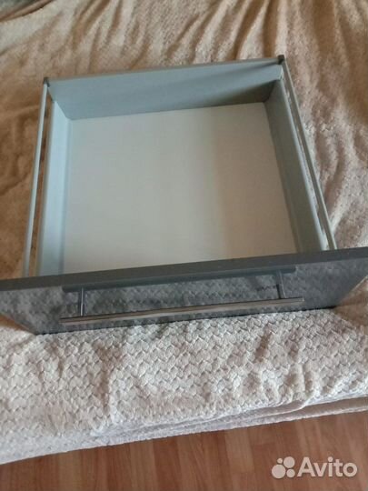 Ящик IKEA ratione серый