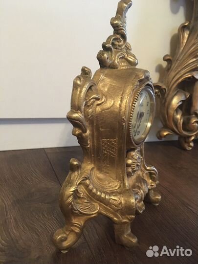 Часы латунные винтажные Ретро
