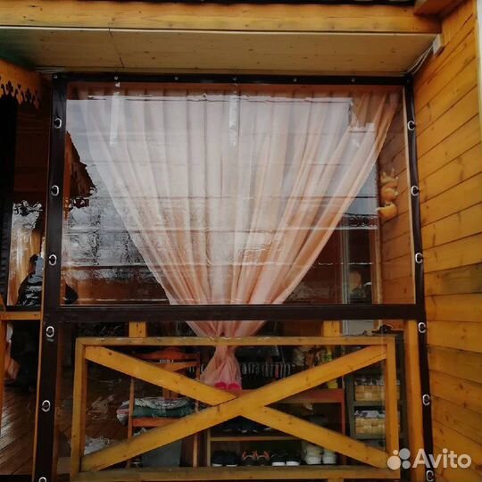 Гибкие, мягкие окна для террас