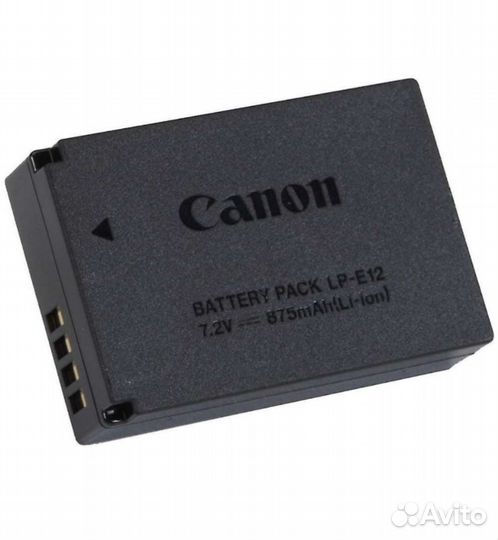 Аккумулятор Canon LP-E12 оригинальный