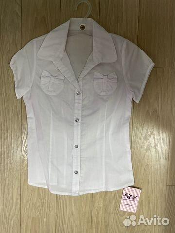 Блузка белая