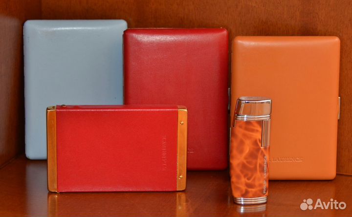 Портсигары и зажигалка Philip Laurence Swiss