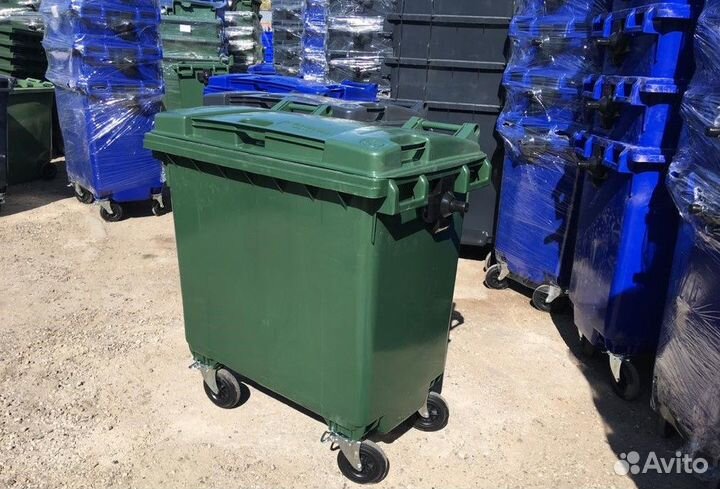 Контейнер для мусора и рсо 660 л