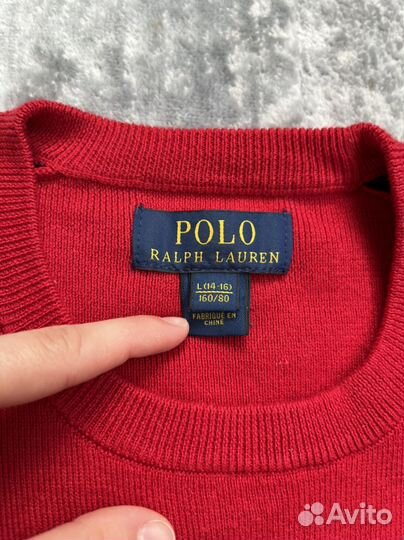 Оригинальный свитер polo Ralph Lauren