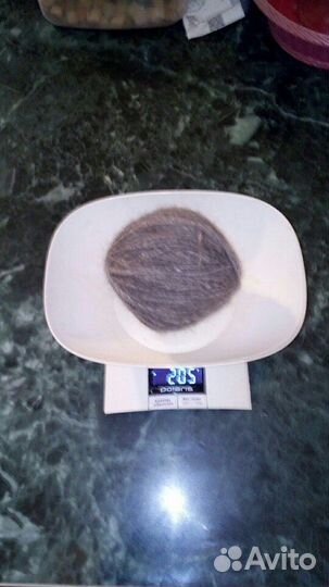 Шерсть собачья (пух)