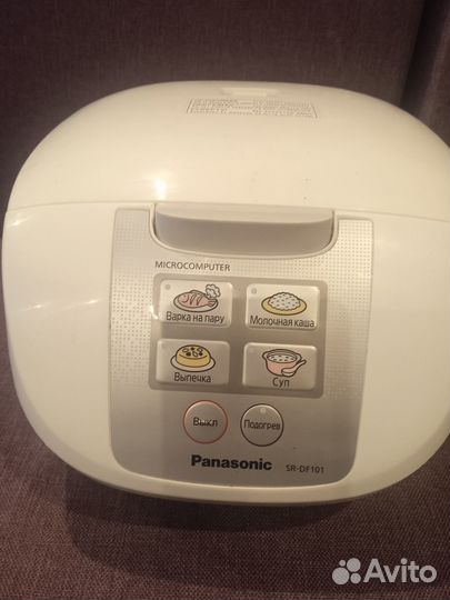 Мультиварка пароварка panasonic sr df101