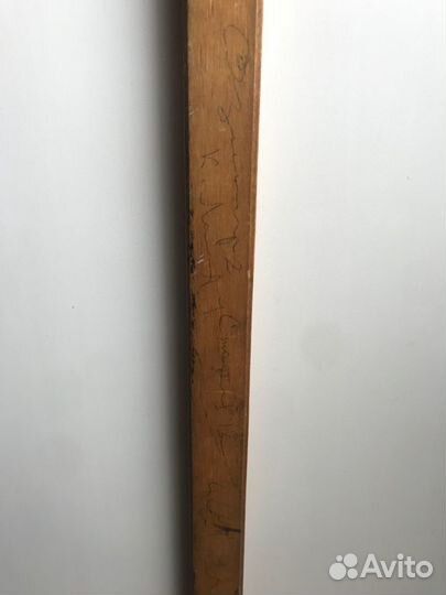 Раритетная игровая хоккейная клюшка с автографами