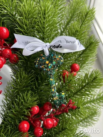 Елочные игрушки ручной работы
