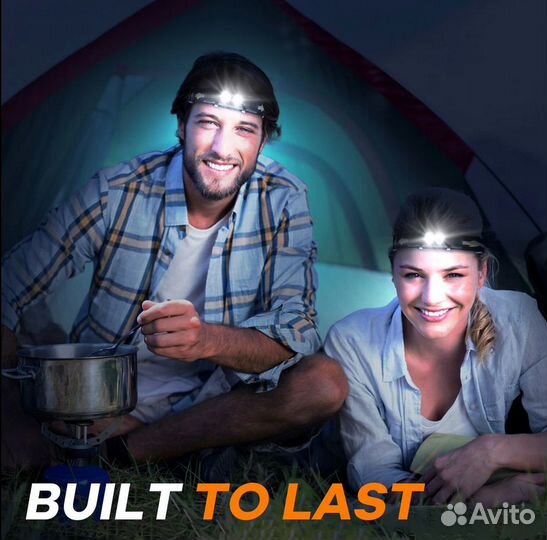 Фонарь налобный Sofirn H25S + аккумулятор, новый