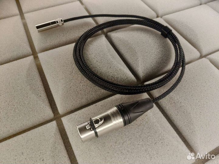 Mini xlr 3pin штекер - Xlr гн. Tasker c401