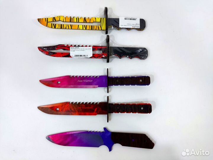 Нож из дерева различные модели