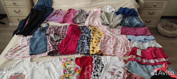 Пакет вещей для девочки 116
