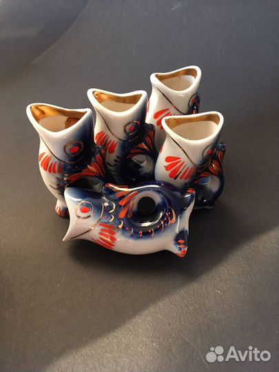 Коньячный набор рыбки