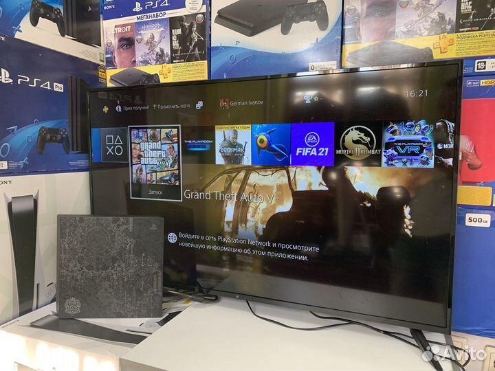 Playstation 4 Pro Limited Edition + 9 Игр