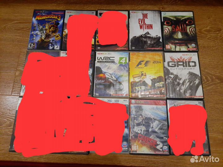 Игры, диски на прошитый xbox 360