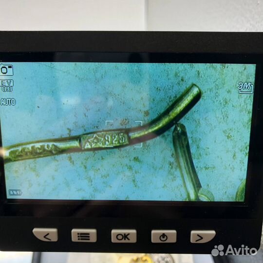 Серебряные серьги с позолотой, Северная Чернь