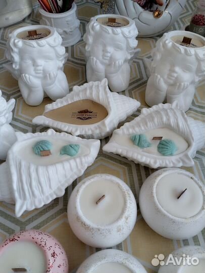 Арома свечи в наличии и под заказ, ручная работа