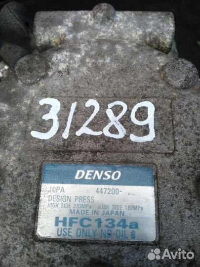 Компрессор кондиционера 10PA 447200 Toyota Carina