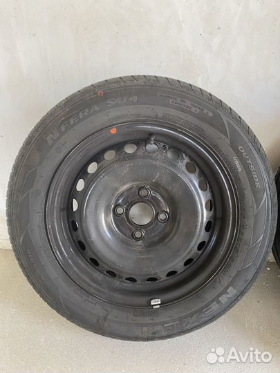 Колеса летние r15 4x100