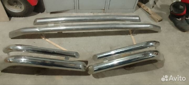 Защита переднего бампера