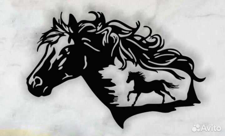 Настенное панно из металла. Большой ассортимент