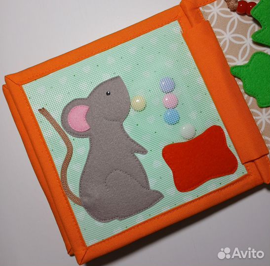 Книжка из фетра для малыша