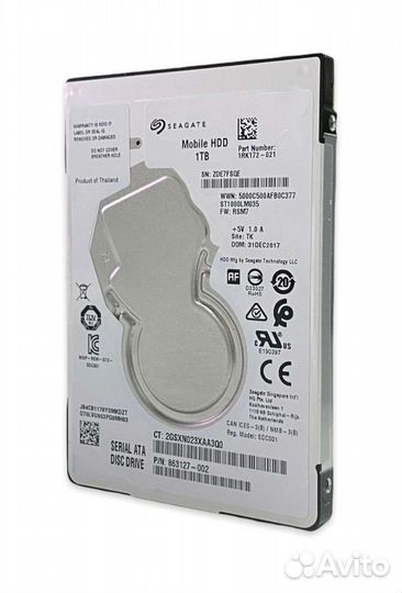 Жесткий диск Seagate mobile hhd для ноутбука 1 тб