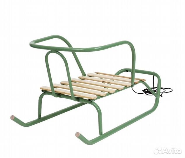 Санки детские со съемной спинкой