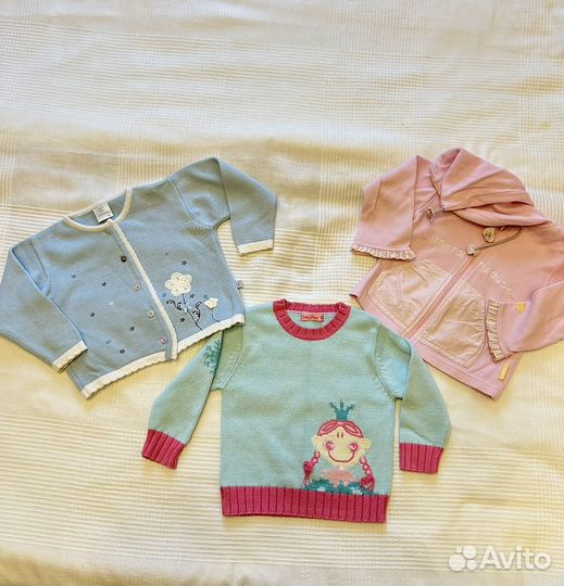 Кофты нарядные, 3 шт, 92 см