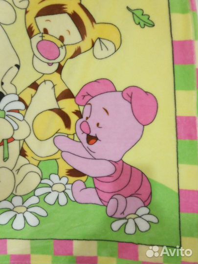 Новый детский плед / новое одеяло с Винни - пухом