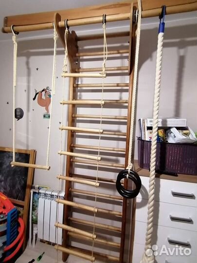 Шведская стенка деревянная