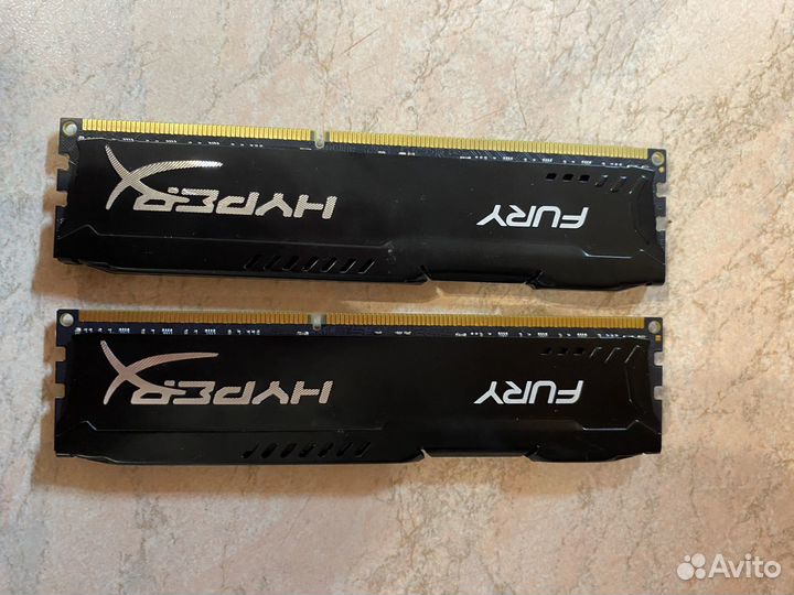 Оперативная память ddr3 hyperx 16GB(2x8)