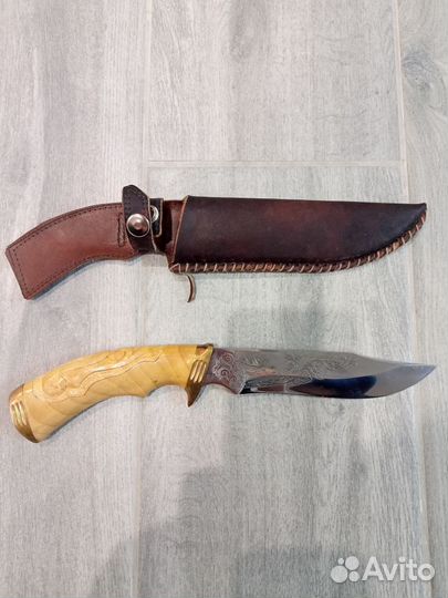 Нож охотничий ручной работы
