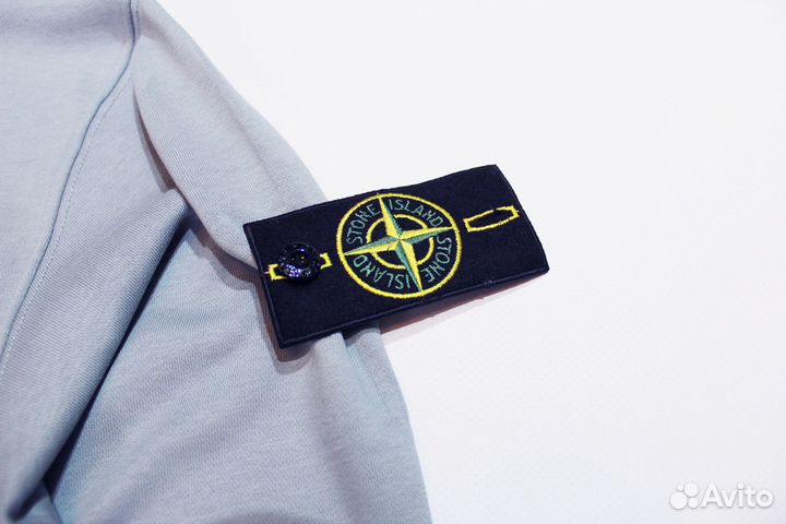 Худи Stone Island Светло - Голубой (M - XXL)