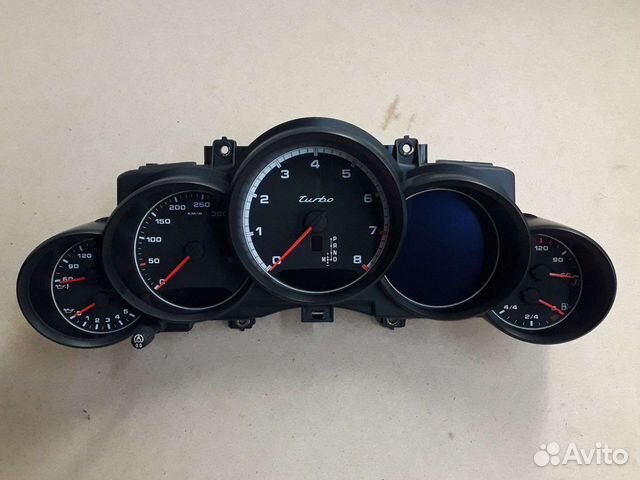 Панель приборов Porsche cayenne 958 4.8 turbo