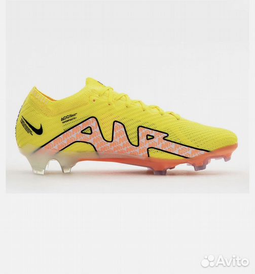 Бутсы nike mercurial air zoom yellow